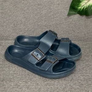 Birkenstock Blue Foam Sandals 7